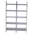 Homestyle Set of 2 pcs - Lean to shelf unitswith 5 shelves Linen white HO499948